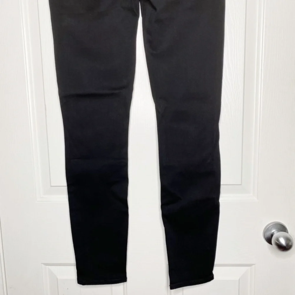 PAIGE Revolve Hoxton Ultra Skinny Jeans Black Boho Bohemian NWT